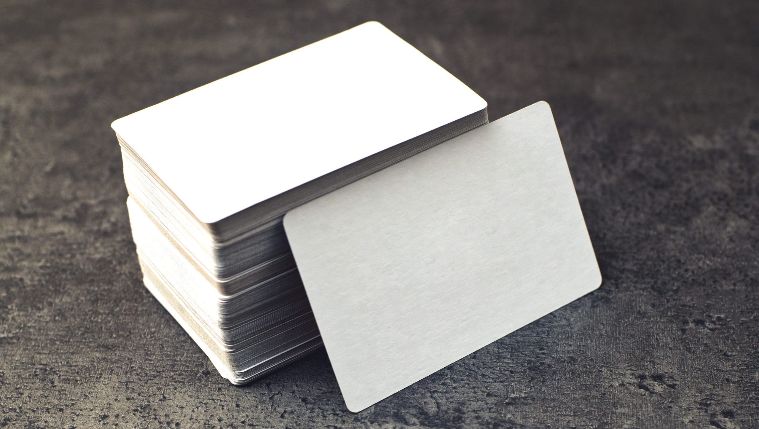 deck of blank cards